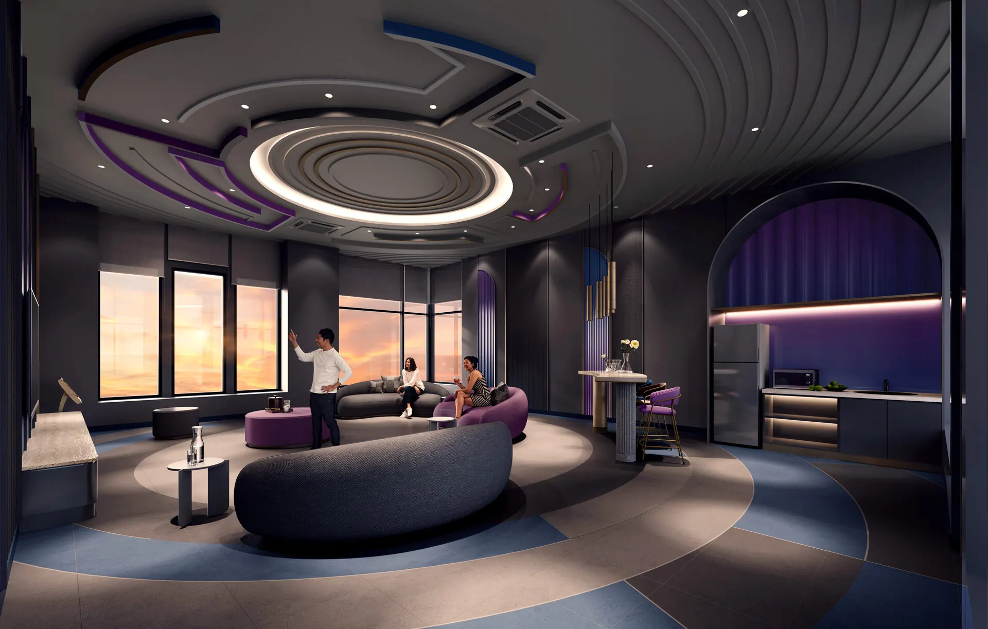 Resident music lounge at The Aldenz Damansara Perdana